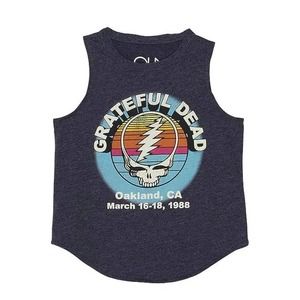 NWT Sleeveless Grateful Dead Top/ Unisex/Children/Size 14